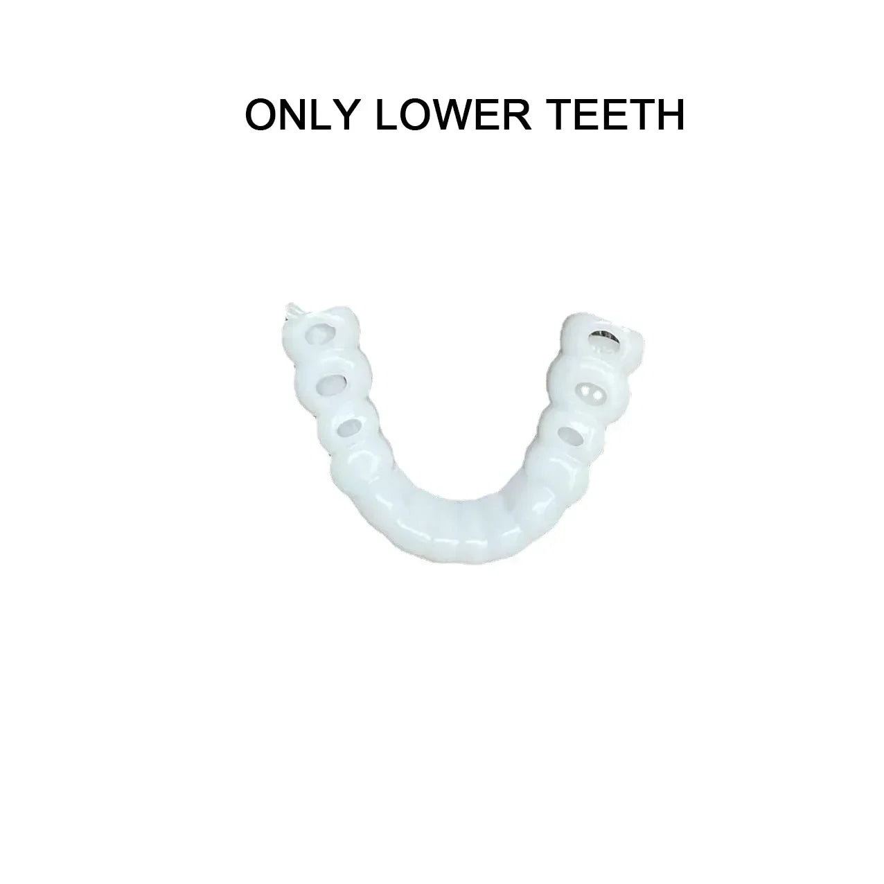 Perfect Fit Teeth Whitening Fake Tooth Cover Snap on Silicone Smile  Veneers Teeth Flexibles Fake Teeth Dental Whitening Devices