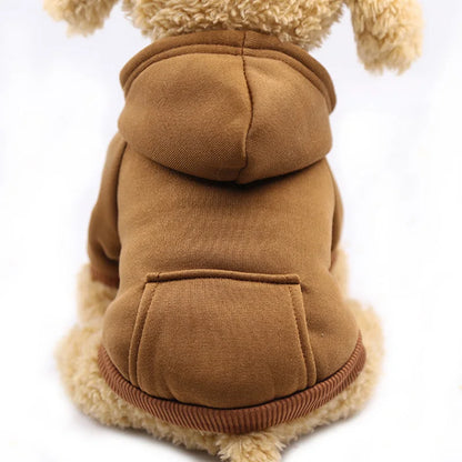 Fashion Pet Clothes For Dogs Coat Jackets Cotton Hoodies Dog Clothes Puppy Pet Overalls For Dogs Cat Clothing Pets Outfit S225