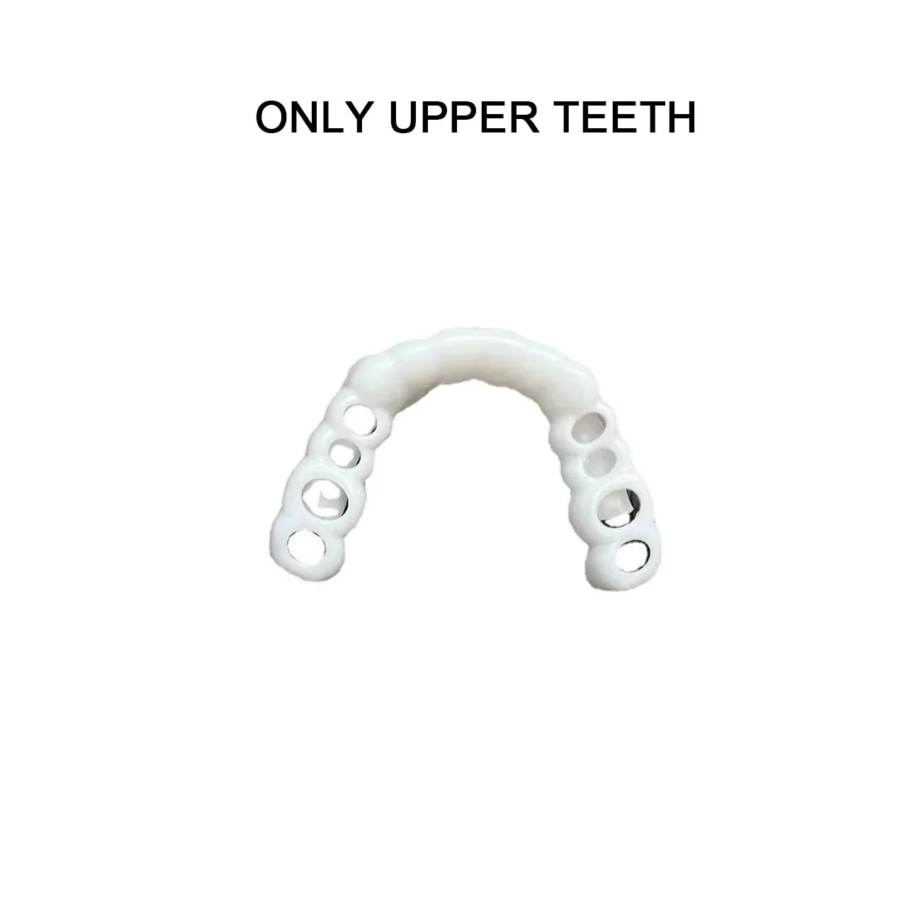 Perfect Fit Teeth Whitening Fake Tooth Cover Snap on Silicone Smile  Veneers Teeth Flexibles Fake Teeth Dental Whitening Devices