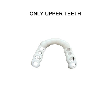Perfect Fit Teeth Whitening Fake Tooth Cover Snap on Silicone Smile  Veneers Teeth Flexibles Fake Teeth Dental Whitening Devices