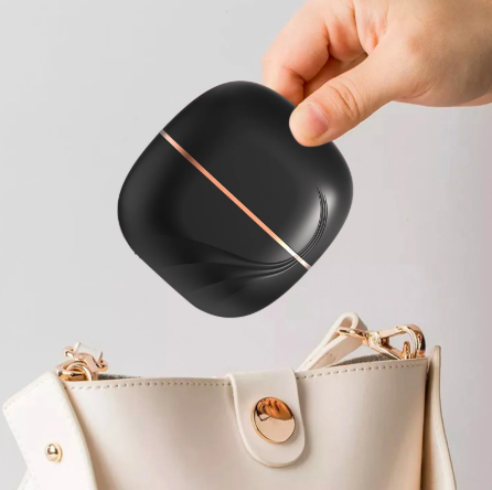 2025 New Mini Straightener Rechargeable Portable Hair Straightener Brush Anti-Scald Shell Cordless USB Charging Straighteners