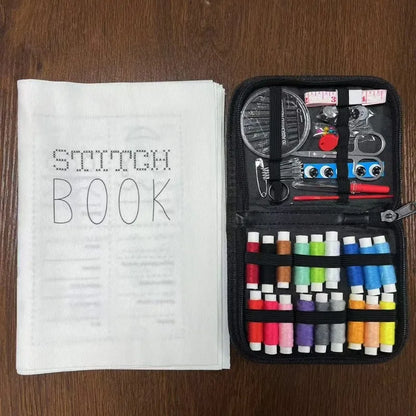 Embroidery Kit DIY Stitch Books Embroidery Sewing Books Linen Felting Handmade Needlework Sample Page Craft Learning Material