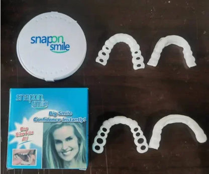 Perfect Fit Teeth Whitening Fake Tooth Cover Snap on Silicone Smile  Veneers Teeth Flexibles Fake Teeth Dental Whitening Devices